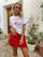 Berry love - White T-shirt