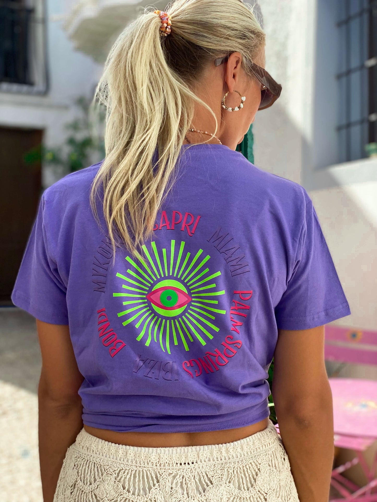 All eyes on me - Lila/purple Tshirt