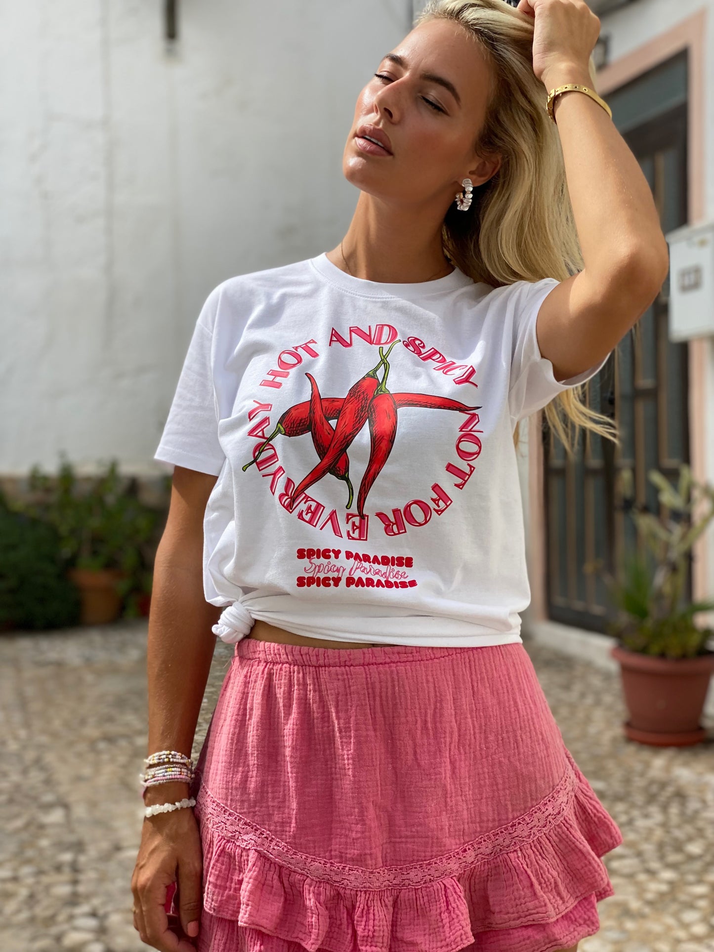 Beach Club - Black Tshirt