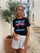 Beach Club - Black Tshirt