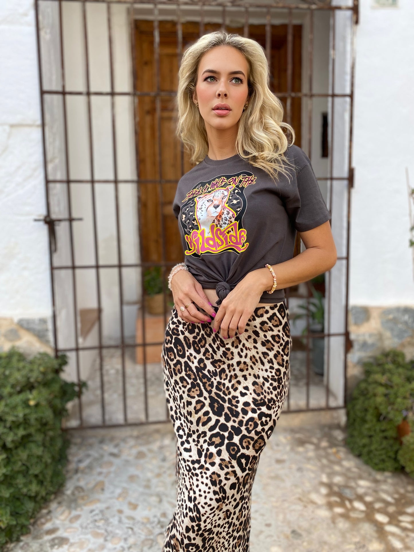 Take a walk - Smokegrey T-shirt