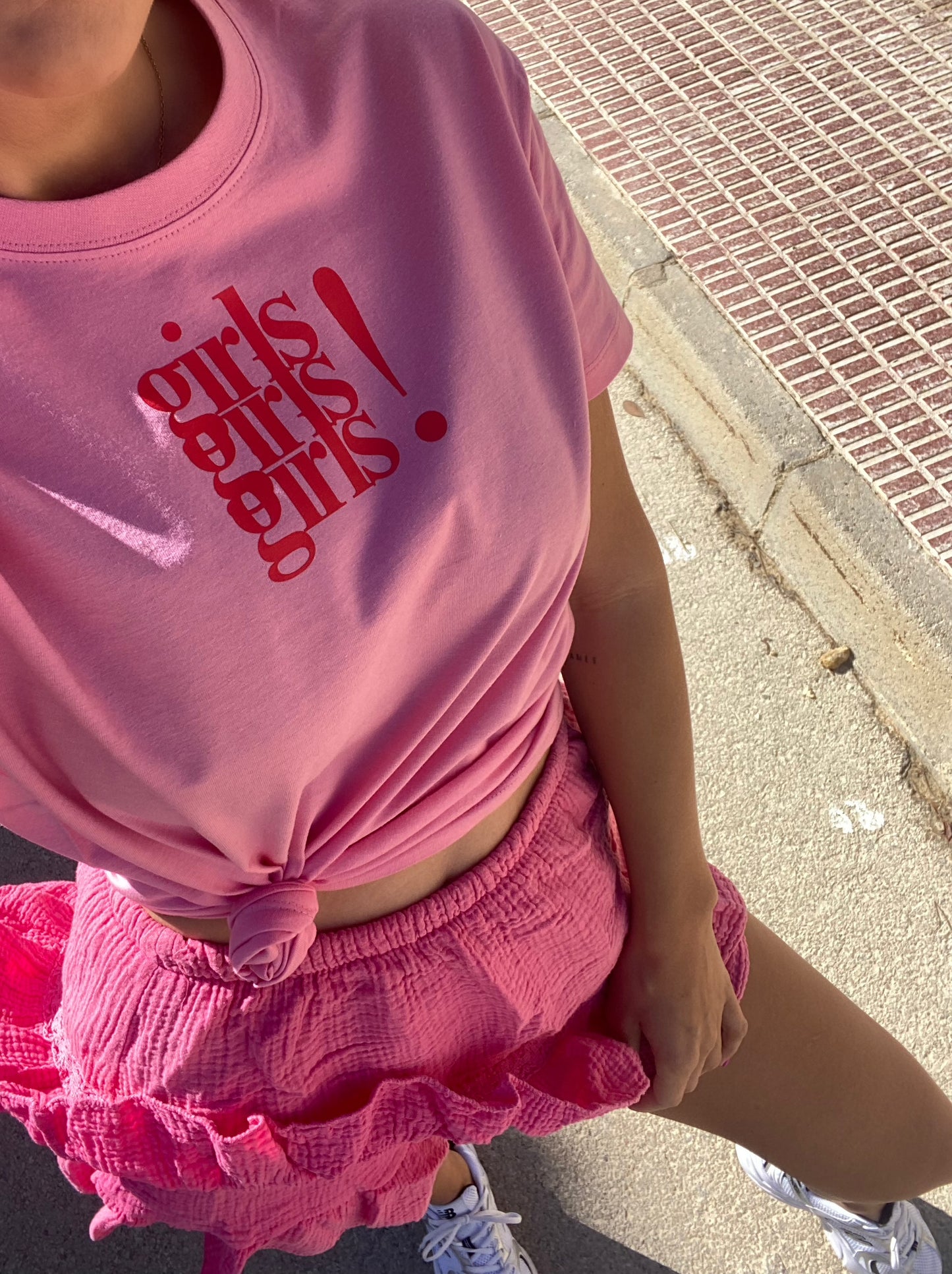 Girls girls girls - Pink T-shirt
