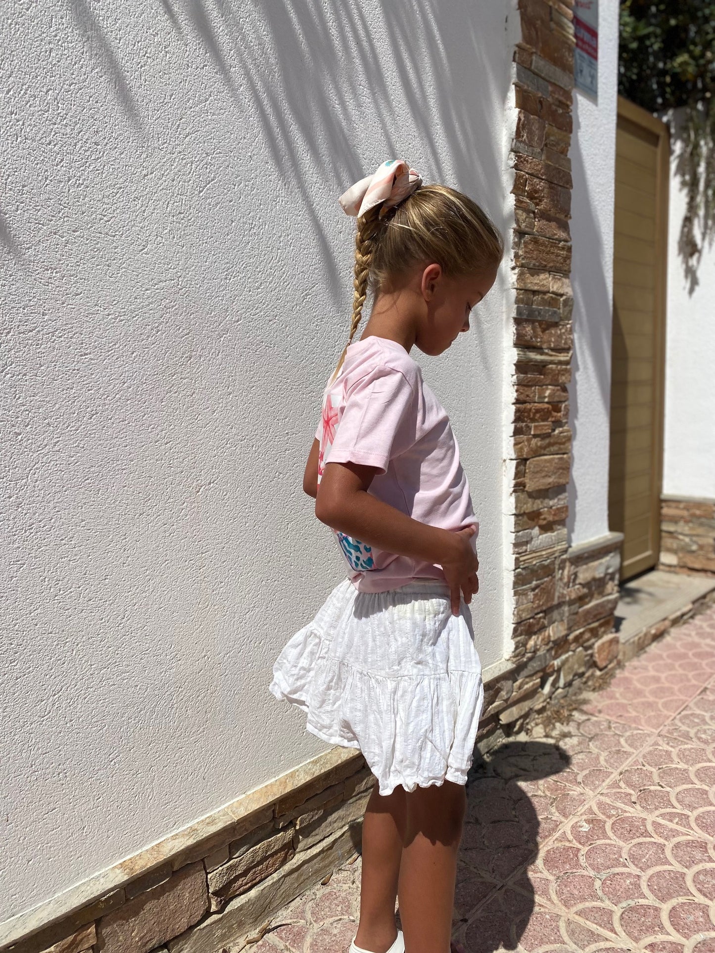 Ocean calling - Lightpink T-shirt kids