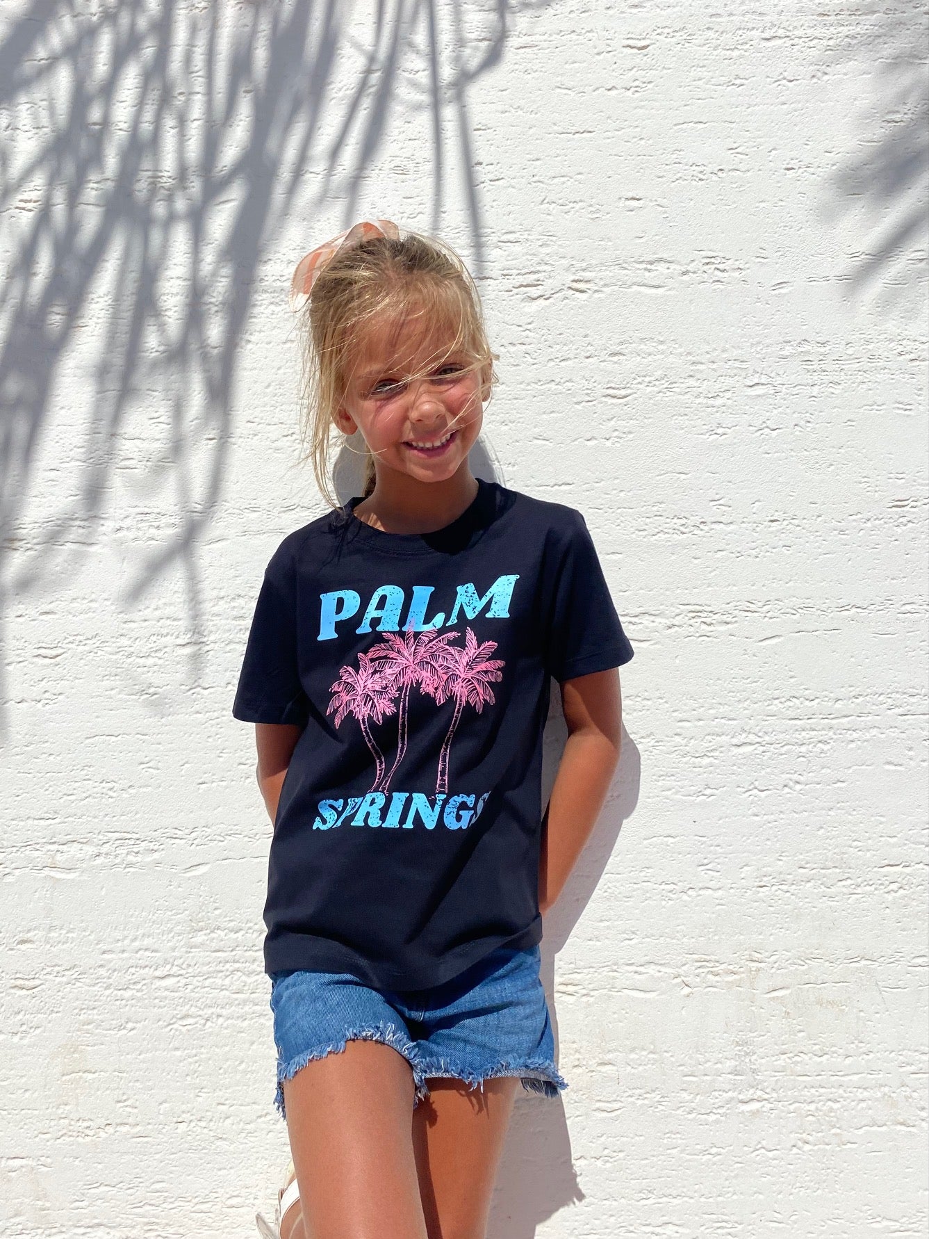 Palm springs - Black T-shirt kids