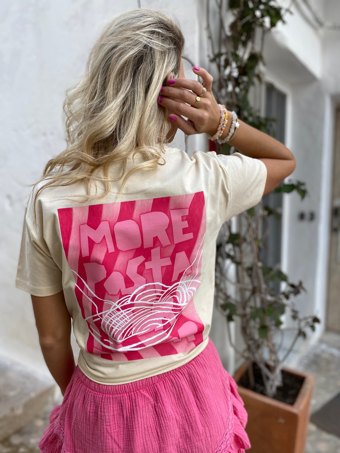 More pasta - Cream T-shirt