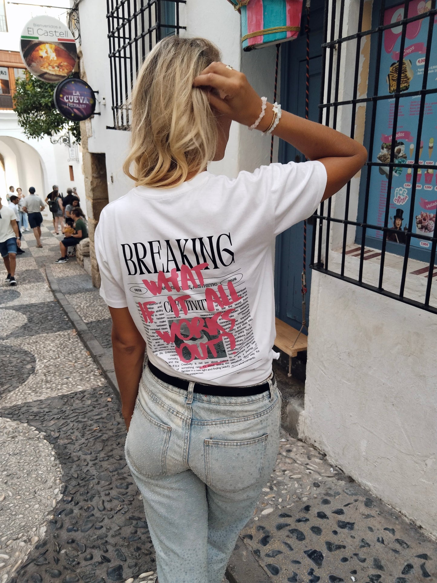 What If - White T-shirt