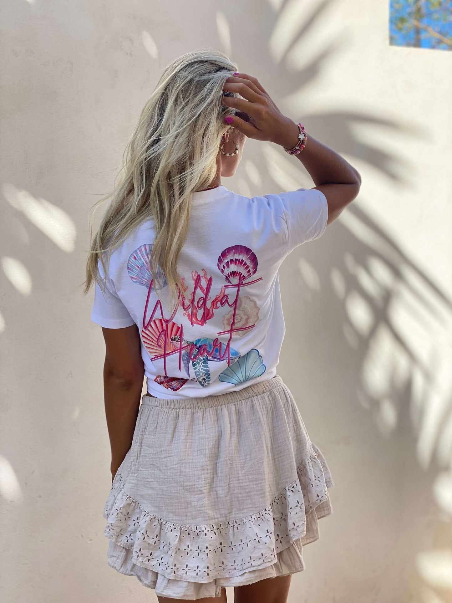 Wild at Heart - White Tshirt