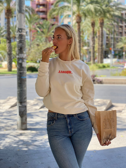 Amour - Cream sweater
