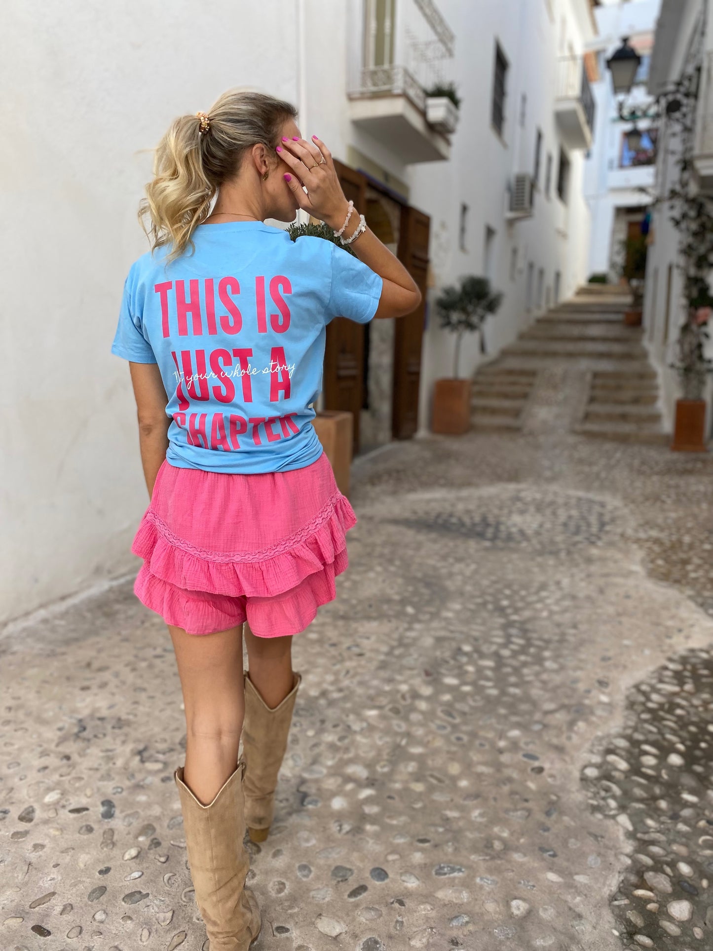 Beach Club - Black Tshirt