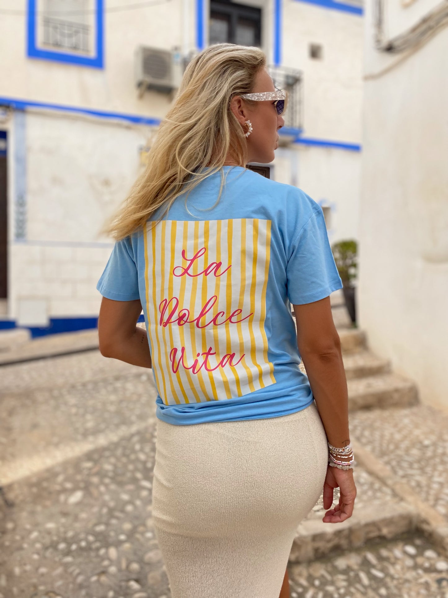 Beach Club - Black Tshirt