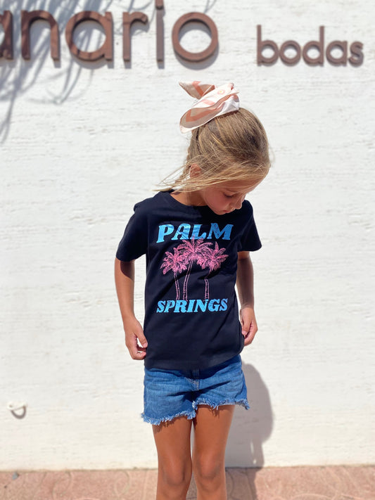Palm springs - Black T-shirt kids