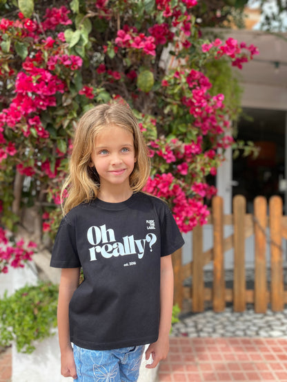 Oh really? - Kids Black