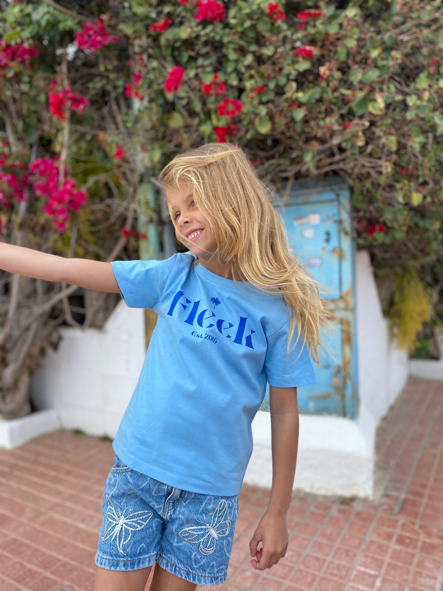 Fleek signature - Kids Lightblue