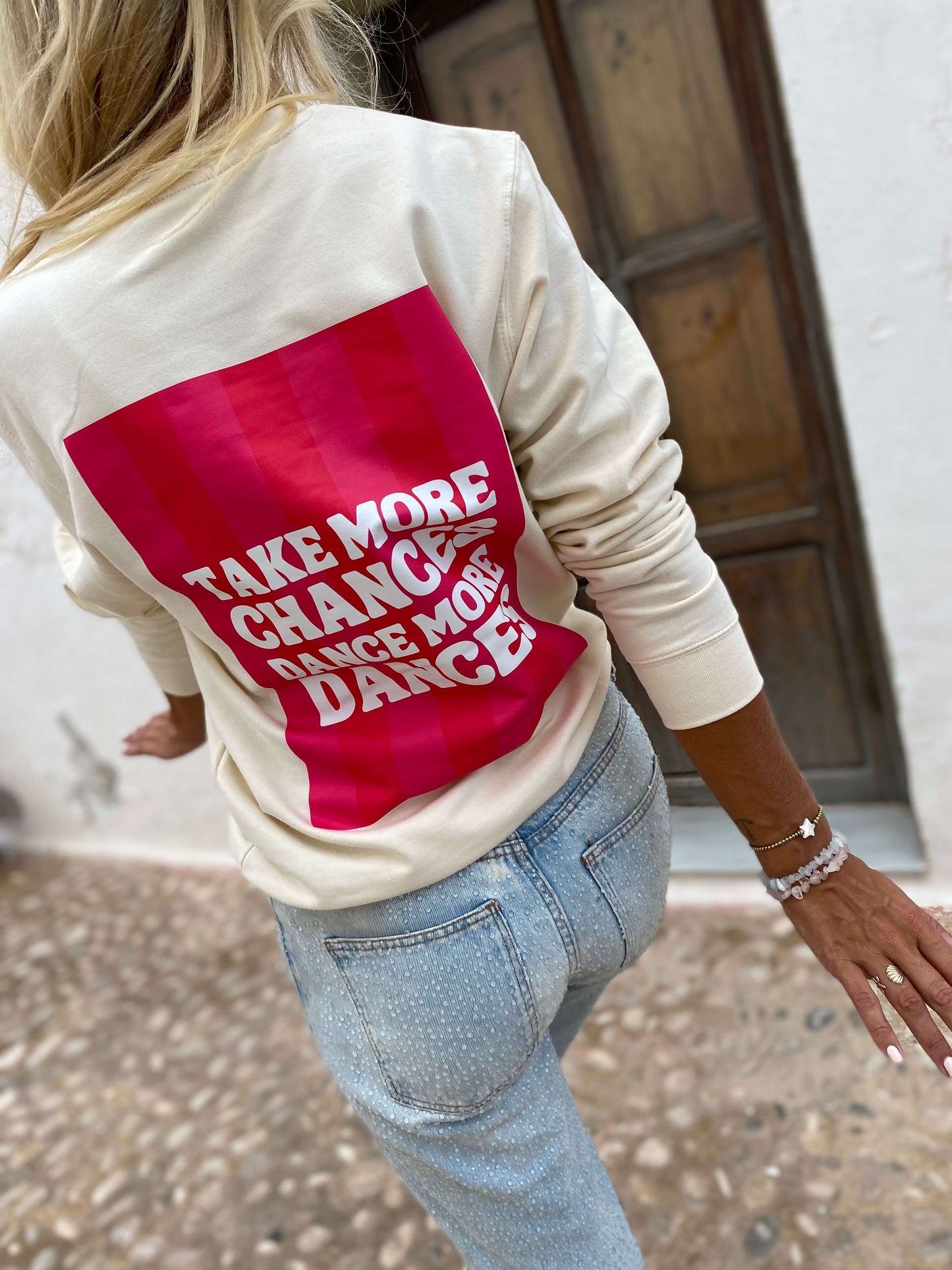 More Dances - Cream Sweater