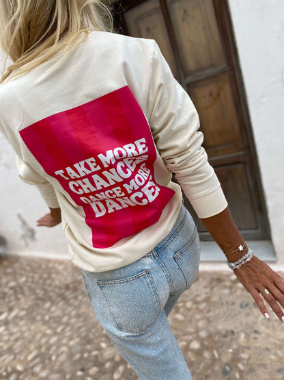 More Dances - Cream Sweater