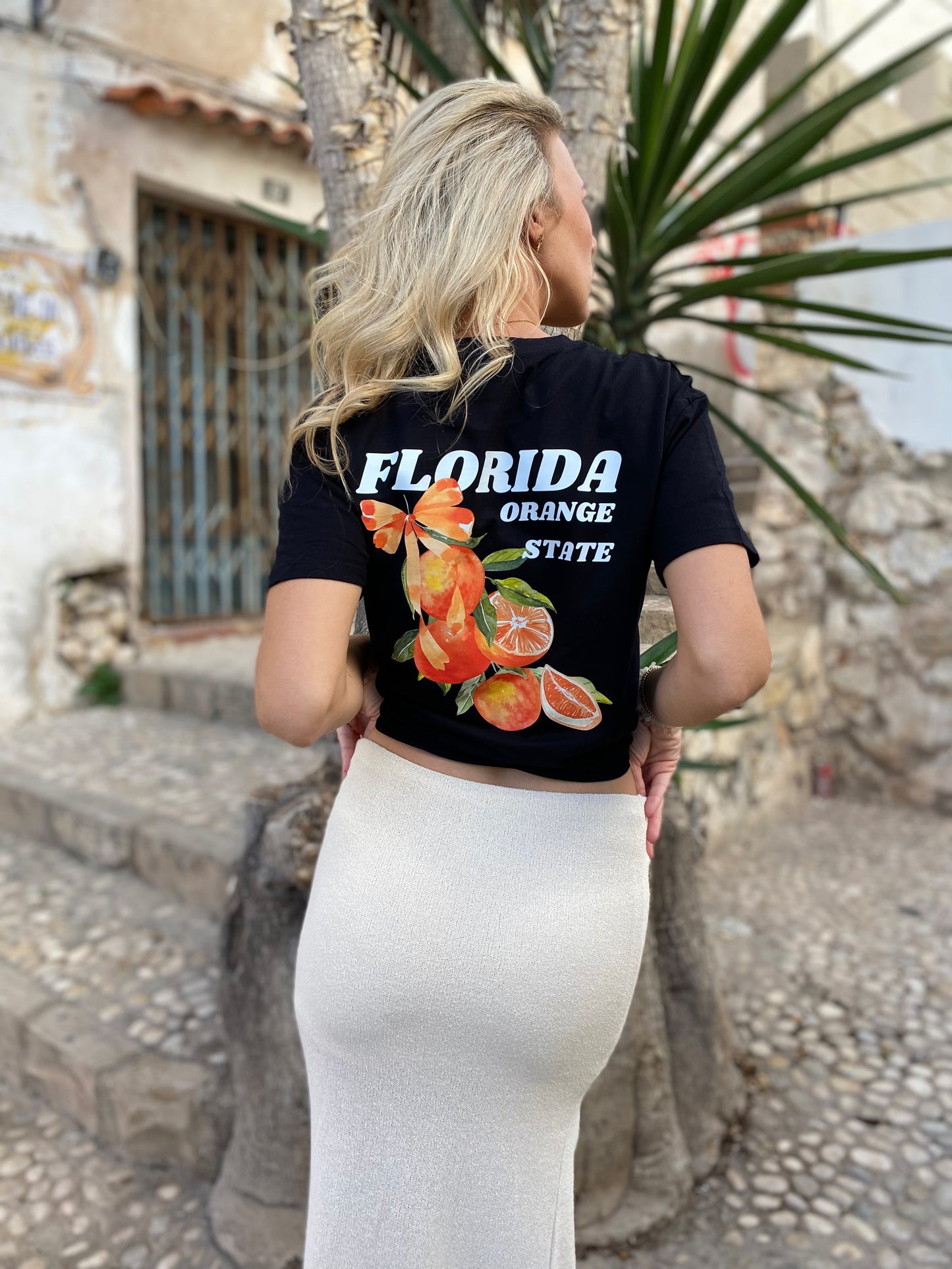 Orange state - Black T-shirt