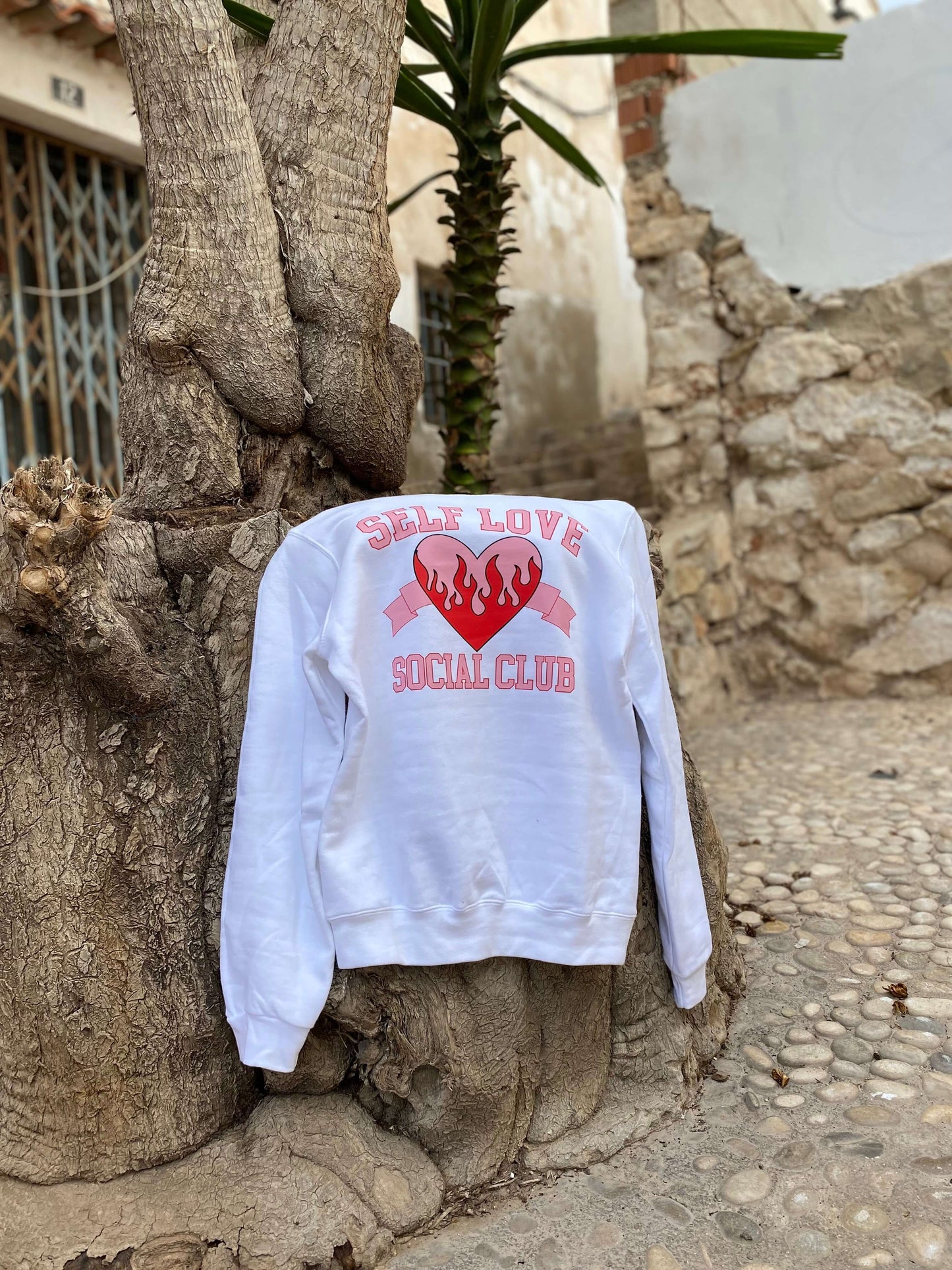 Social Club - White Sweater