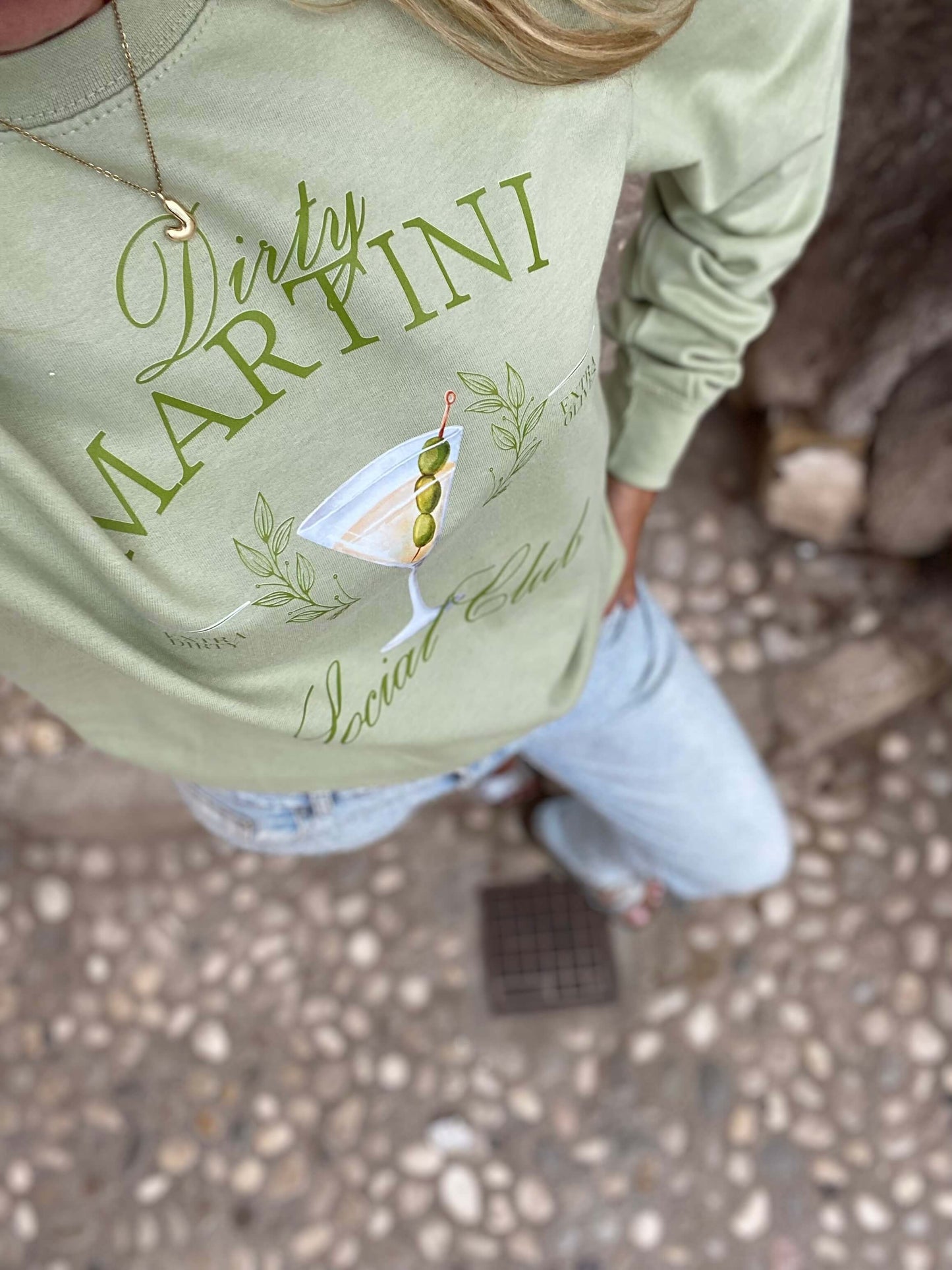 Martini - Sage Green Sweater