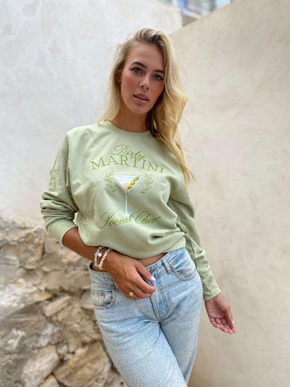 Martini - Sage Green Sweater