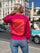 The best investment - Fuchsia sweater
