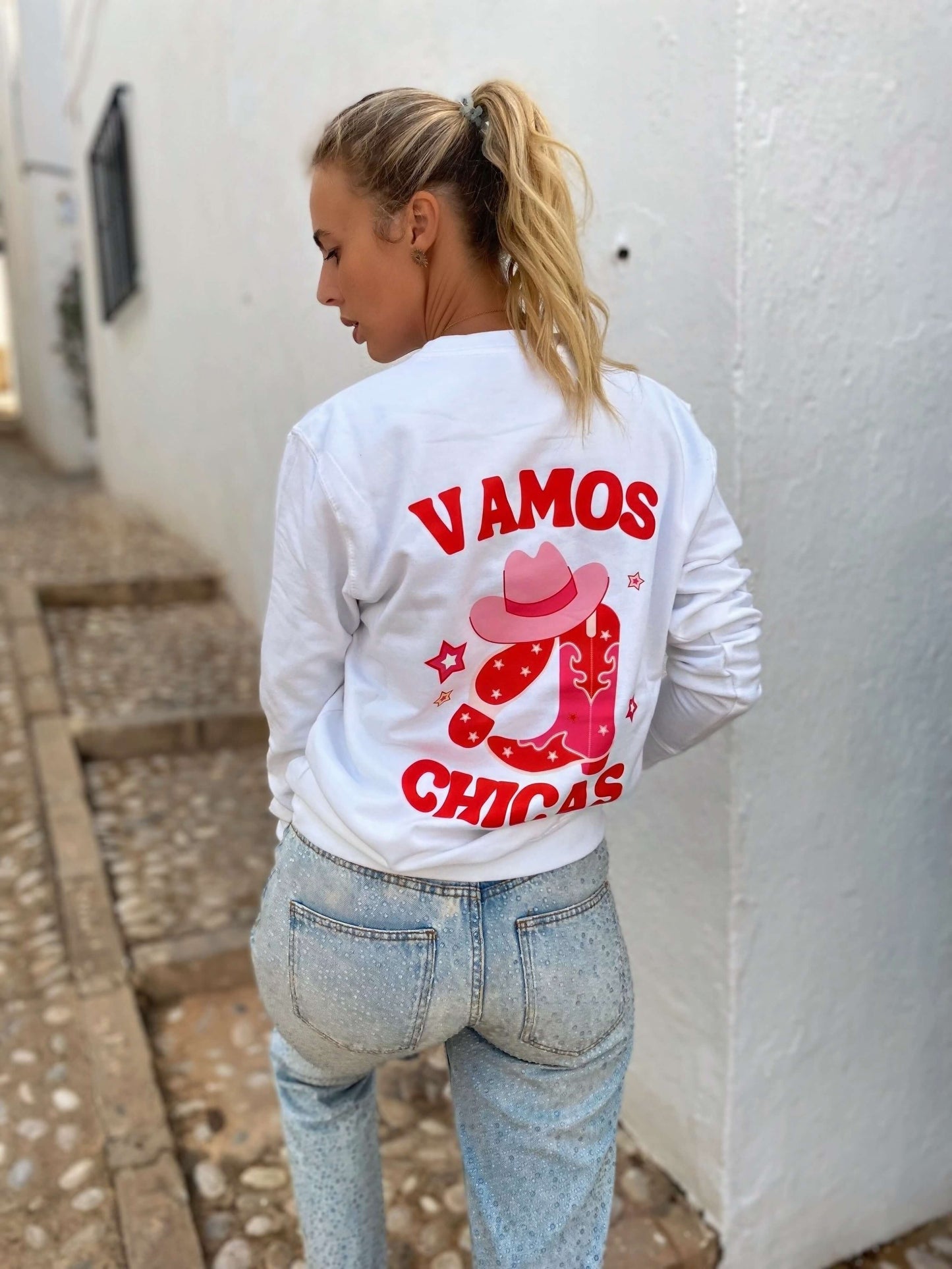 Vamos - White Sweater