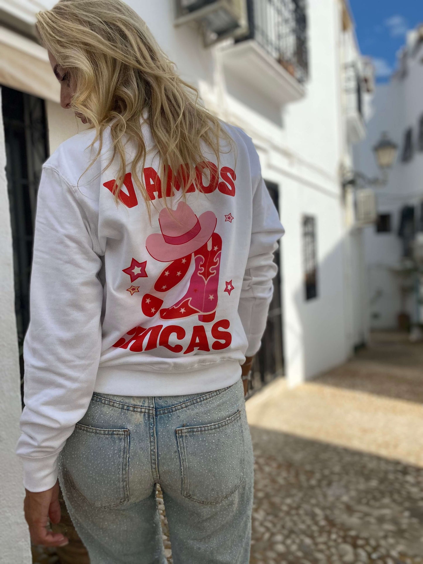 Vamos - White Sweater
