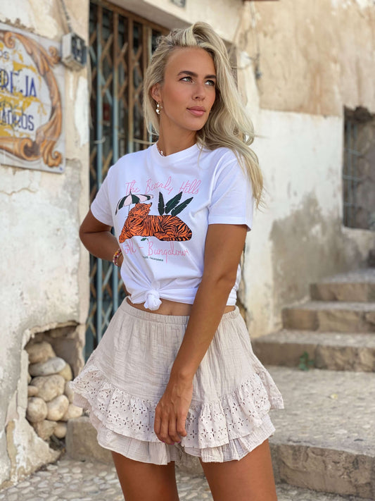 Sunset blvd. - White Tshirt