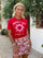 Amor y sol - Red T-shirt
